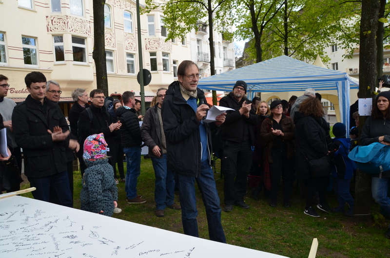 Der March for Science. Bild: Science Bridge e.V.