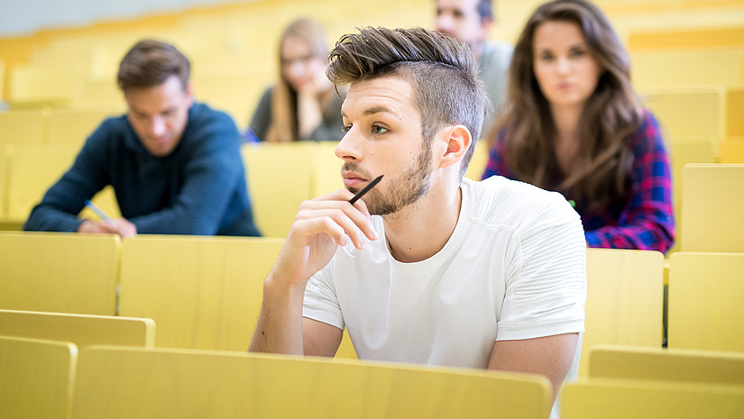 Students in the lecture hall