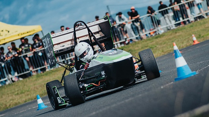 Racing cars at the Formula Student