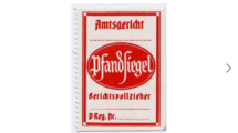 Pfandsiegel.