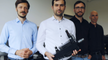 Group photo of Wavevision in the lab