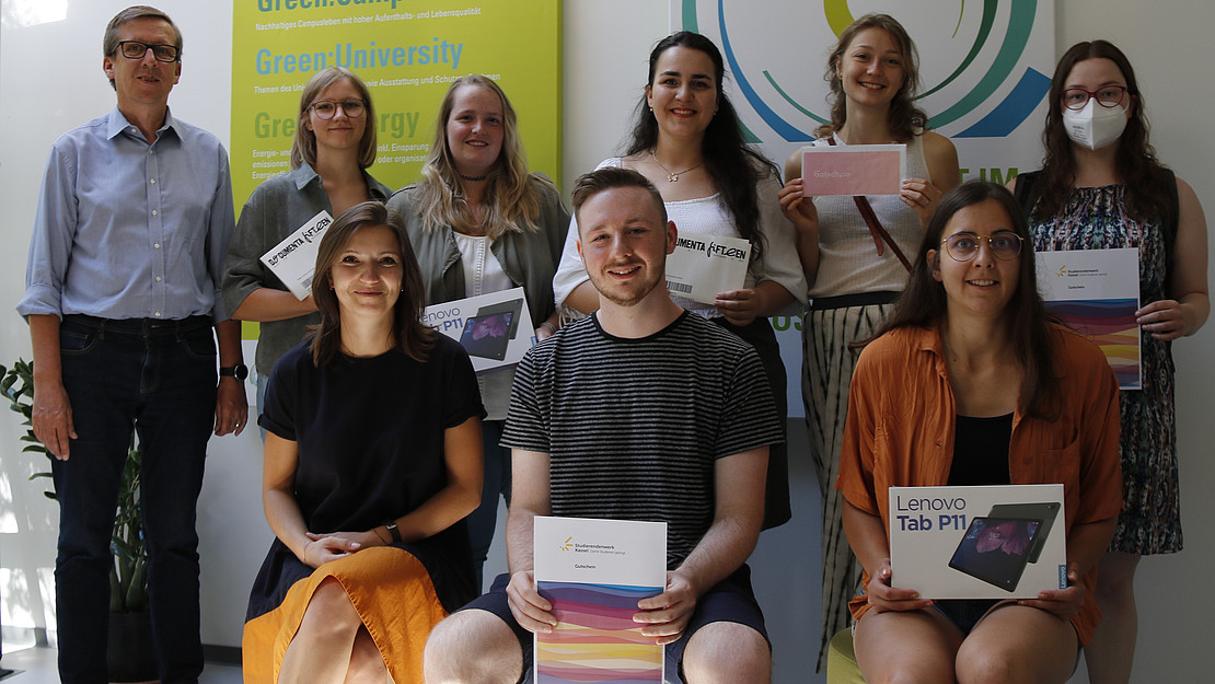 Karl Haase (Leiter der Bauabteilung), Laura Horn, Pia Heuser, Ana-Maria-Julia Radoi, Amelie Streitz, Kristin Marie Watermeier. Sophie Kahnt (FG Verkehrsplanung und Verkehrssysteme), Daniel Rübeling, Irina Reschetjuk