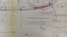 Historischer Lageplan der Kunsthochschule Kassel