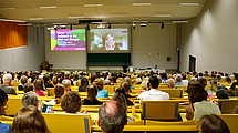 Blick in den Hörsaal.